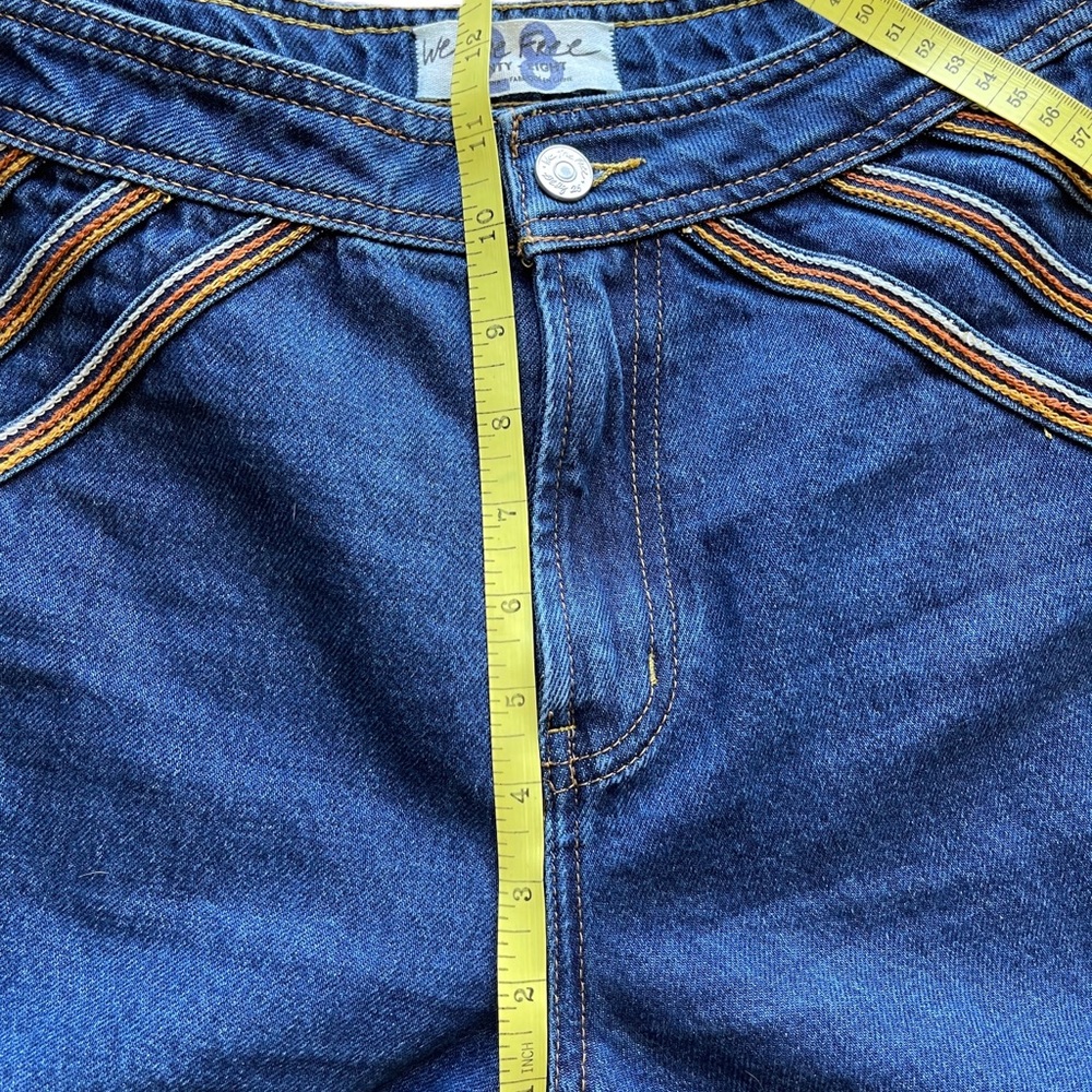 Free People Flared Jeans. Vintage Look. - Picture 7 of 9